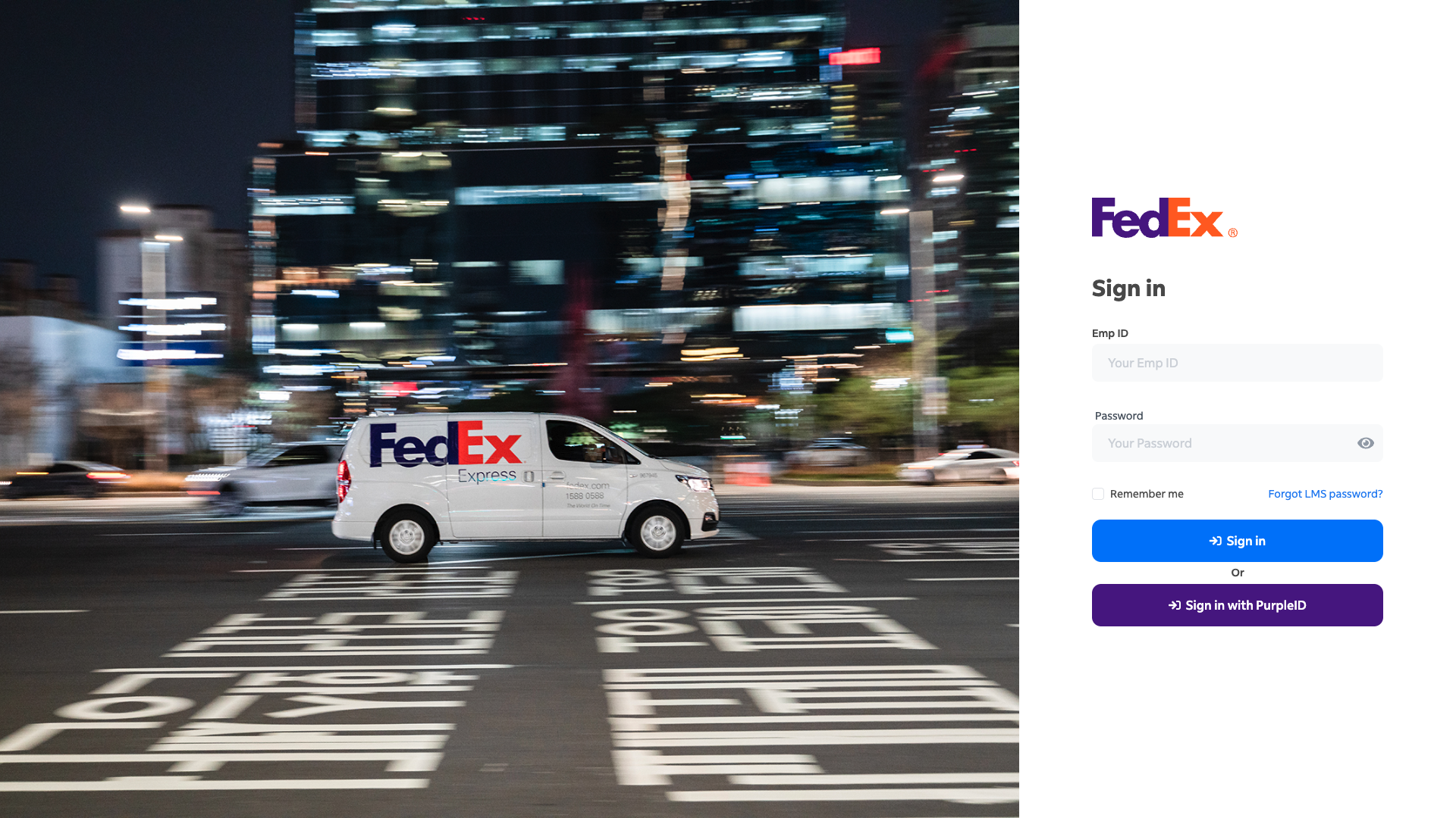 FedEx Courier I-Learning